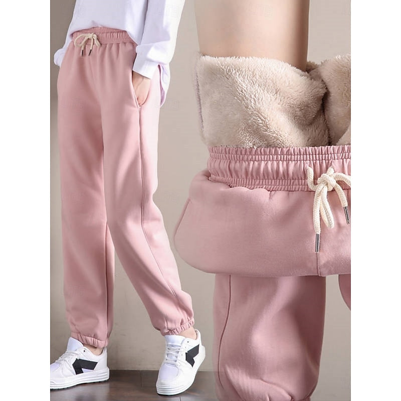 Margaret Fothergill | Joggers douillets en polaire taille haute