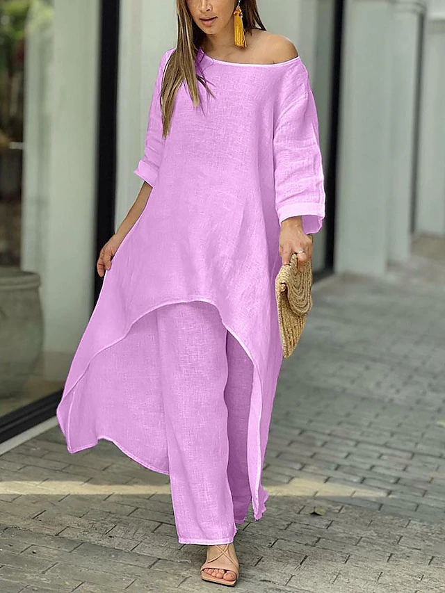 Alicia Brady | Flowing Two-Piece Tunic Set For Women