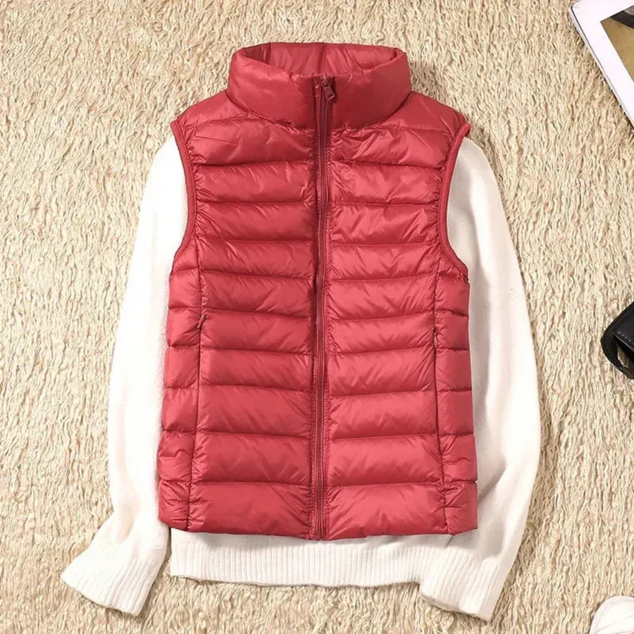 Elowen Hartwood | Lightweight Puffer Gilet with Zip