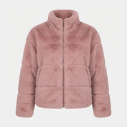 Rosie Clarke | Plush Cropped Zip Jacket