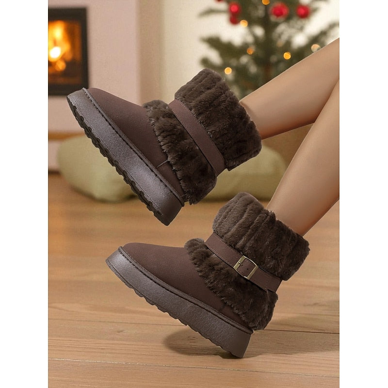 Beatrice Lewis | Bottines de neige montantes bordées de fourrure