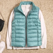 Elowen Hartwood | Lightweight Puffer Gilet with Zip
