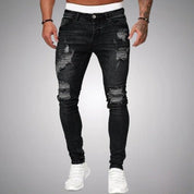 Jean skinny délavé bleu foncé, Henry Jones