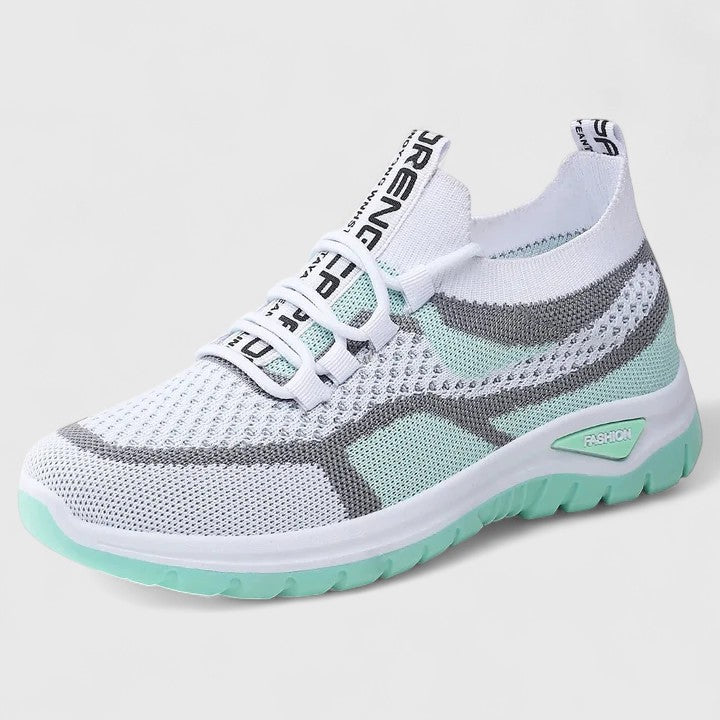 Millicent Ashford | Mesh Lace-Up Sneakers