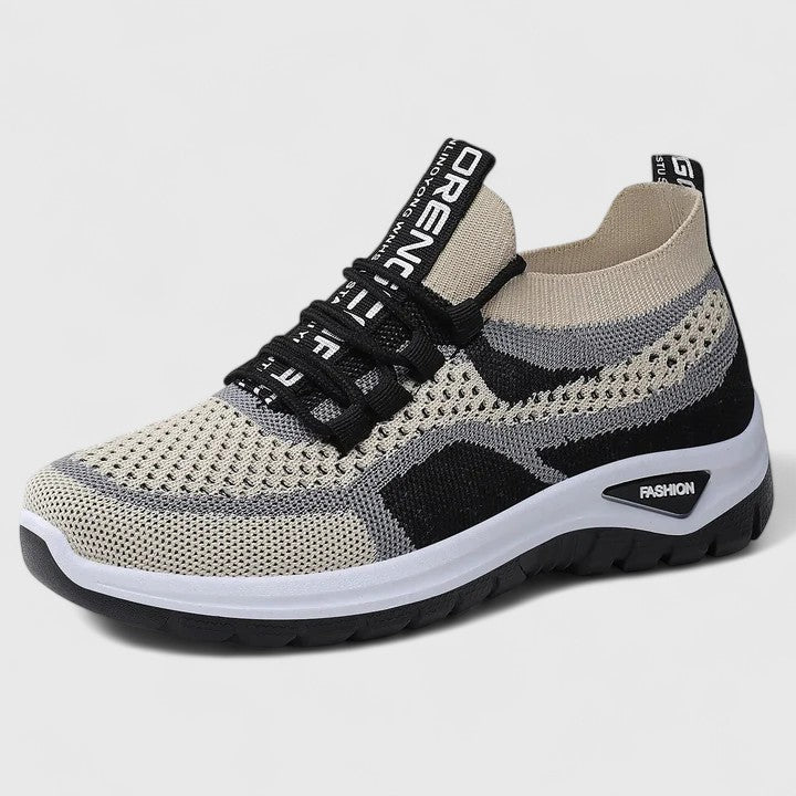 Millicent Ashford | Mesh Lace-Up Sneakers