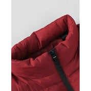 Florence Shaw | Red Quilted Padded Gilet for Women