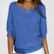 Alice Baker | Relaxed Batwing Knit Sweater