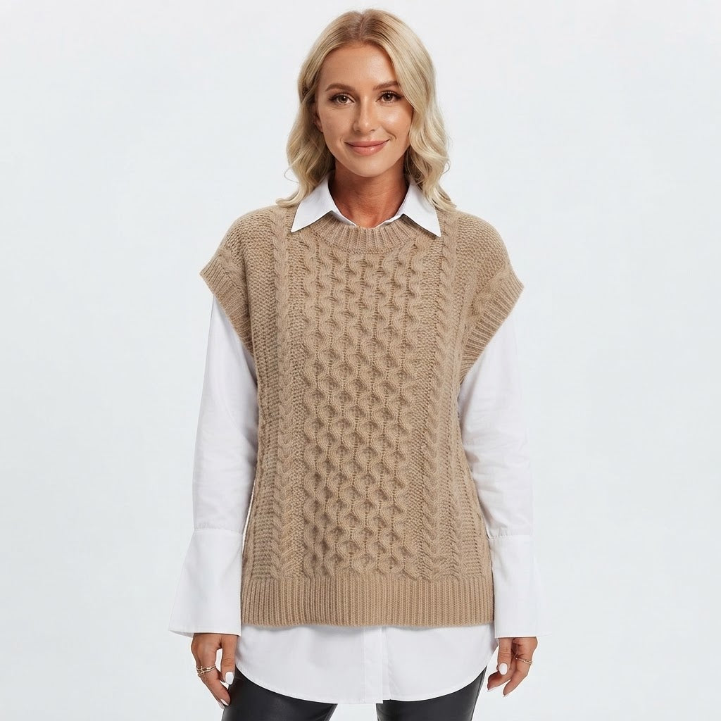 victoria-green-cozy-cable-knit-sweater-vest-model.jpg