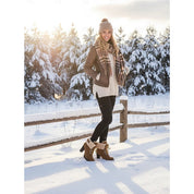 Alice Wood | Bottes d’hiver à lacets bordées de fourrure