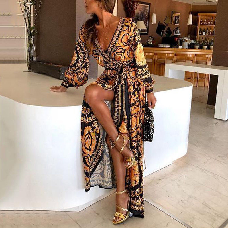 Isabella Conti | Riviera Bohemian Maxi Dress Luxe