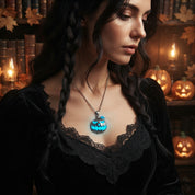 Lantern Light | Glowing Pumpkin Halloween Necklace