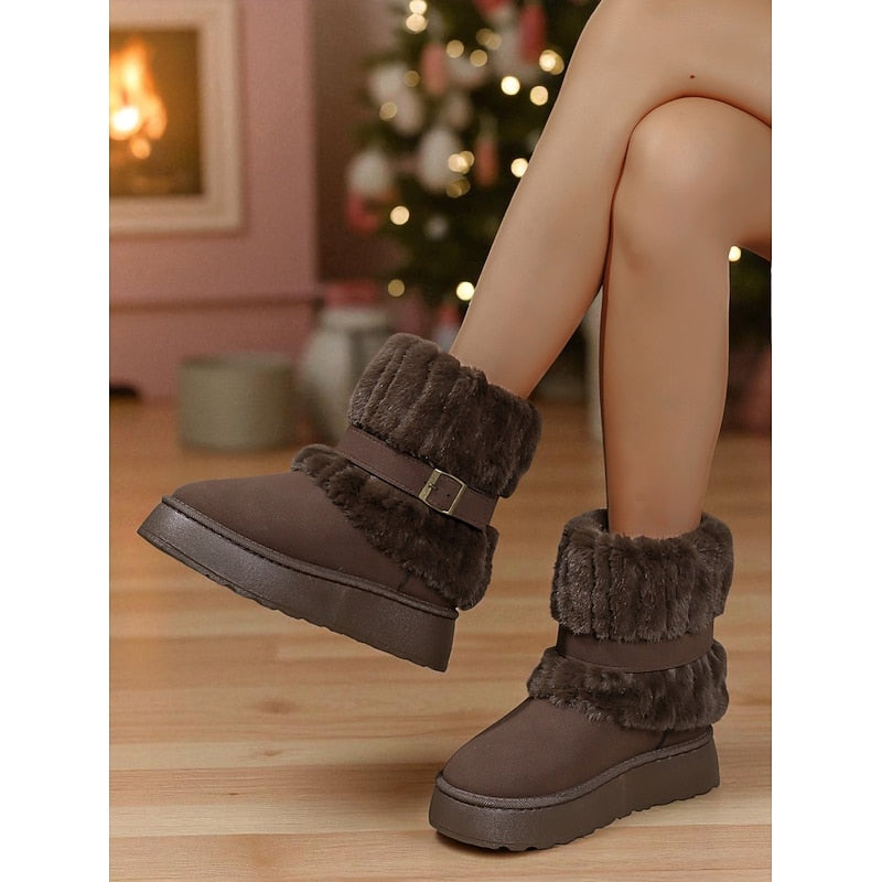 Beatrice Lewis | Bottines de neige montantes bordées de fourrure