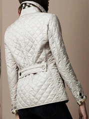 Beatrice Turner | Quilted Jacket with Turned-Down Collar