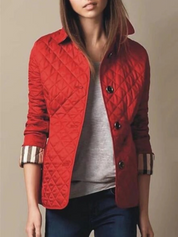 Beatrice Turner | Quilted Jacket with Turned-Down Collar