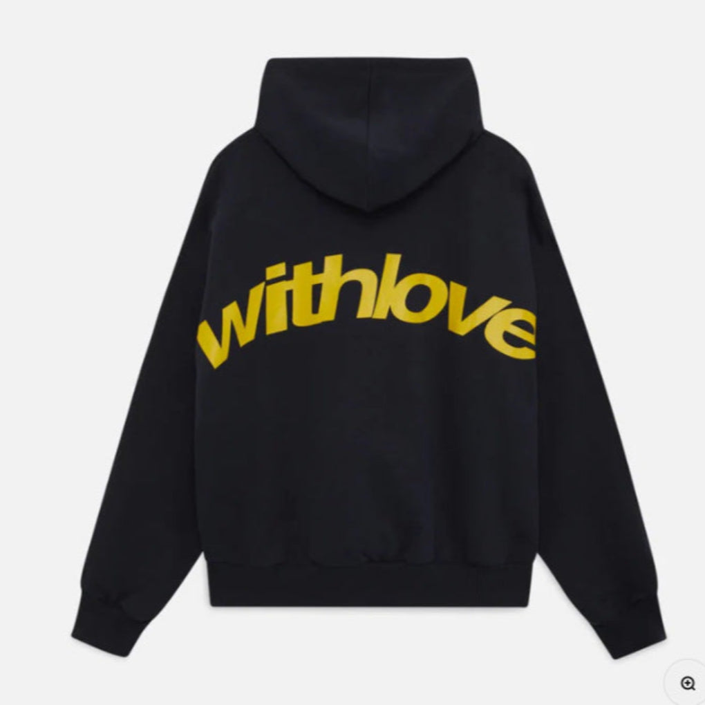 Charlotte Evans | Grey Oversized Logo Hoodie