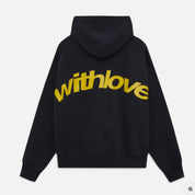 Charlotte Evans | Grey Oversized Logo Hoodie
