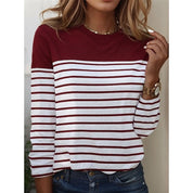 Marianne Radcliffe | Striped Long Sleeve Top