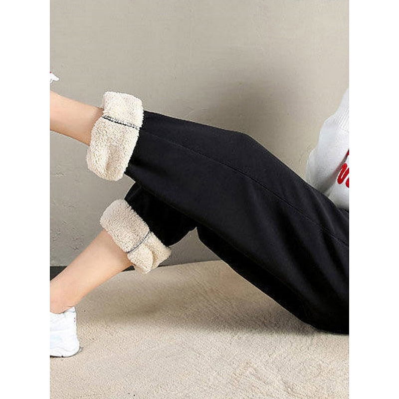 Margaret Fothergill | Joggers douillets en polaire taille haute